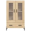vidaXL Highboard Sonoma Oak 69.5x31x115 cm Engineered Wood