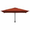 vidaXL Garden Parasol Terracotta 248.5 x 247.5 x 160 cm
