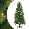 vidaXL Artificial Christmas Tree Green 150 cm PE and PVC