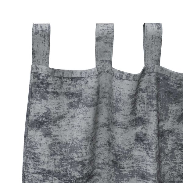 vidaXL Velvet Curtains 2 pcs Silver Grey 225 x 140 cm Velvet