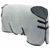 vidaXL Horse Blanket Full Light Grey and Pink 75 cm Polyester