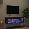 vidaXL TV Cabinet Set Old Wood 100 x 30 x 30 cm Engineered Wood
