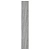 vidaXL Book Cabinet Grey Sonoma 67x24x161 cm Engineered Wood