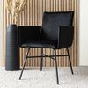 Venture Home Dining Chair Pippi Velvet Black