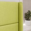 vidaXL Headboard Ear Grey 80 x 16 x 4 cm Fabric