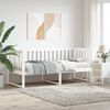 vidaXL Day Bed without Mattress White 90x200 cm Solid Wood Pine