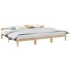 vidaXL Family Bed Frame No Mattress 240x200 cm Solid Wood Pine