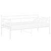 vidaXL Sofa Bed Frame without Mattress White Metal 90x200 cm