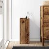 vidaXL Umbrella Stand Old Wood 25 x 24.5 x 64 cm Engineered Wood