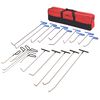 vidaXL 21 Piece Paintless Dent Repair Set Stainless Steel
