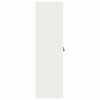 vidaXL Storage Cabinet 2 pcs White 80 x 40 x140 cm Cold-Rolled Steel