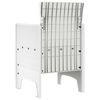 vidaXL Garden Chair 4 pcs White 53 x 49 x 85 cm PP