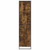 vidaXL Warderobe 2 pcs Smoke Oak 50 x 50 x 200 cm Engineered Wood