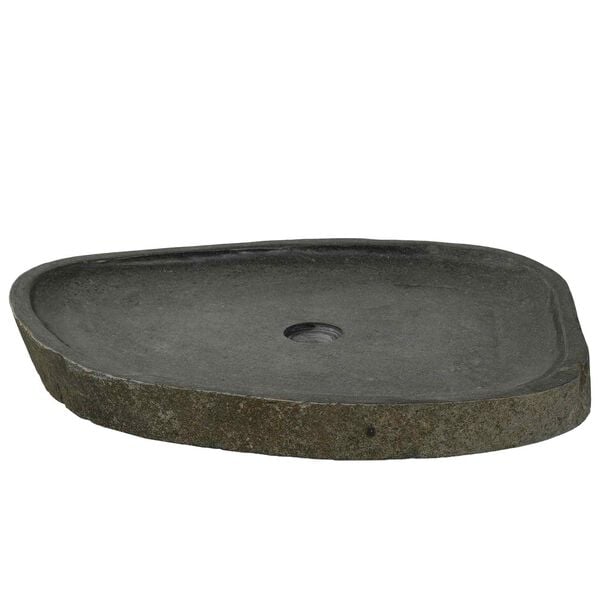 vidaXL Basin Grey (55-65) x (40-50) x 6 cm River stone