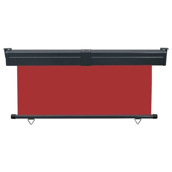 vidaXL Balcony Side Awning 165x250 cm Red
