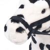 vidaXL Standing Plush Toy Horse Black and White XXL