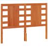 vidaXL Headboard Wax Brown 135 cm Solid Wood Pine
