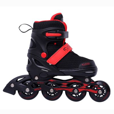 Street Rider Adjustable Inline Skates Pro Black Size 28-32