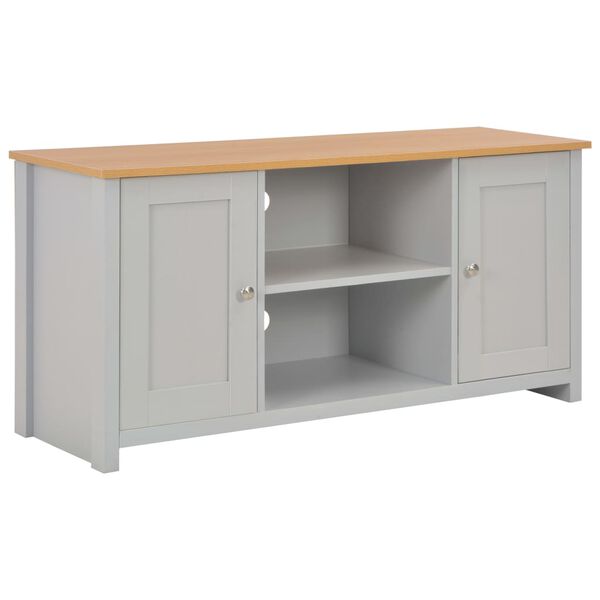 vidaXL TV Cabinet Grey 120x39x58 cm