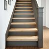 vidaXL Stair Treads 20 pcs Untreated 80x25x2 cm Solid Wood Oak