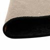 vidaXL Rug Washable Black and Gold &Oslash; 120 cm Anti Slip