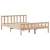 vidaXL Bed Frame without Mattress 160x200 cm Solid Wood Pine