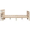 vidaXL Bed Frame without Mattress 140x190 cm Solid Wood Pine