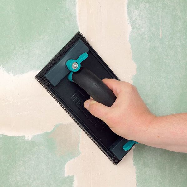 wolfcraft Hand Sander with 4 Grit Cloths 8722000