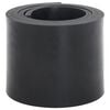 vidaXL Rubber Edge for Snow Plow Black 200x15x1 cm