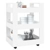 vidaXL Kitchen Trolley White 60x45x80 cm Engineered Wood