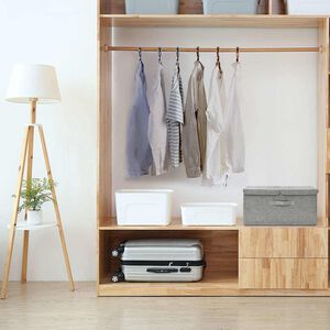 vidaXL Storage boxes Non-woven fabric Grey