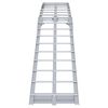 vidaXL Motorcycle Ramp Folding Silver 180 x 28 x 5 cm Aluminium