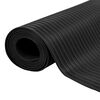 vidaXL Floor Mat Black 1.5 x 2 m Rubber