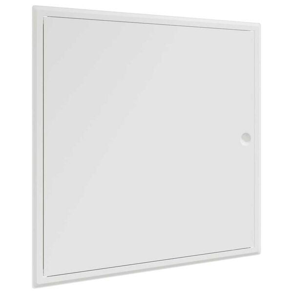 vidaXL Access Panel White 53 x 53 x 3 cm Steel