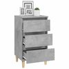 vidaXL Bedside Cabinet Concrete Grey 40x35x70 cm Engineered Wood
