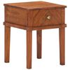 vidaXL Bedside Cabinet 40x40x50 cm Solid Acacia Wood