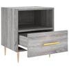 vidaXL Bedside Cabinets 2 pcs Grey Sonoma 40x35x47.5 cm Engineered Wood