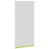 vidaXL Roller Blind Blackout Leaves Green 80x130 cm Fabric Width 75.7 cm Polyester