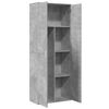vidaXL Highboard Concrete Grey 70x35x180 cm Engineered Wood