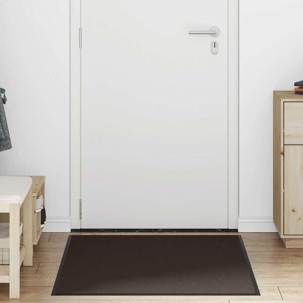 vidaXL Doormat Brown 90x150 cm