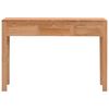 vidaXL Console Table 110x35x75 cm Solid Teak Wood