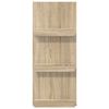 vidaXL Magazine Rack Sonoma Oak 43 x 11 x 102 cm Engineered Wood