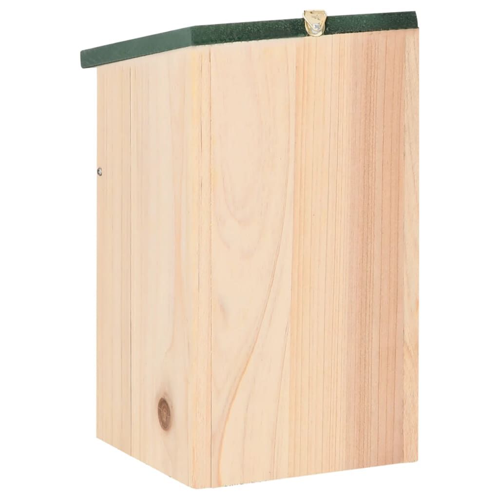 vidaXL Bird Houses 4 pcs Wood 12x12x22 cm