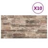 vidaXL Wall Panels 10 pcs Multicolour 100 x 50 cm EPS Foam