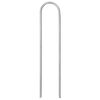 vidaXL Ground Pegs U Shape 25 pcs 15x3.5 cm Galvanised steel