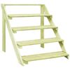 vidaXL Plant Stand 80x80x80 cm Impregnated Pinewood