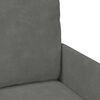 vidaXL Sofas with Cushion Dark Grey 115 x 56 x 80 cm Plywood