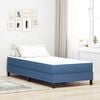 vidaXL Bed Mattress with Mattress Blue 90 x 190 cm Fabric