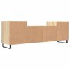 vidaXL TV Cabinet Sonoma Oak 160x35x55 cm Engineered Wood