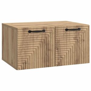 vidaXL Wall-Mounted TV Cabinet Artisan Oak 59.5 x 41 x 30 cm